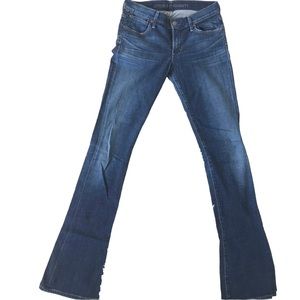 Citizens of Humanity Women Bootcut Jeans Medium Wash Plain Stitched Pocket Sz 27